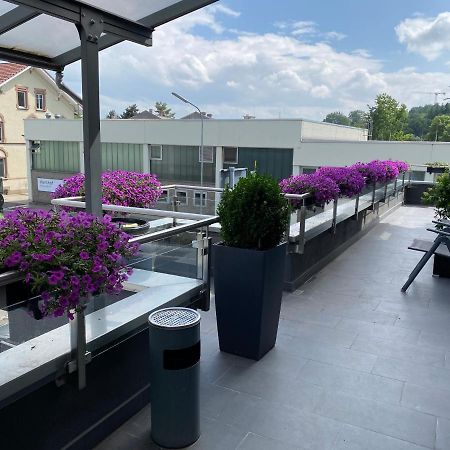 Guenstiges Gruenes Ferienzimmer Mit Separater Moderner Dusche Lorrach Exterior photo