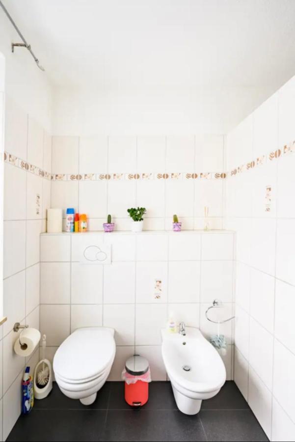 Guenstiges Gruenes Ferienzimmer Mit Separater Moderner Dusche Lorrach Exterior photo
